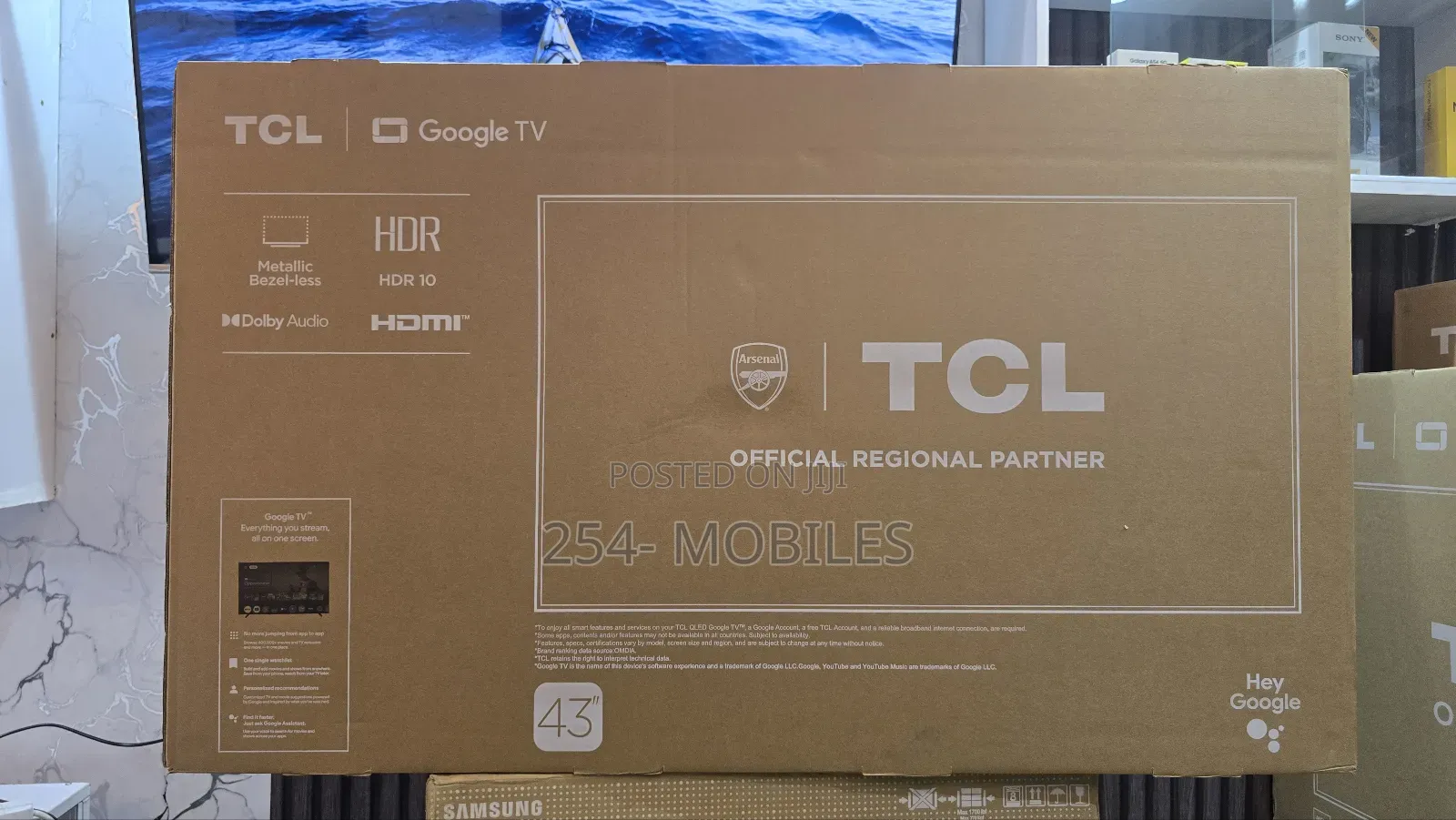 TCL 43s5k 43-Inch Qled Google Tv Smart Android Full Hd HDR