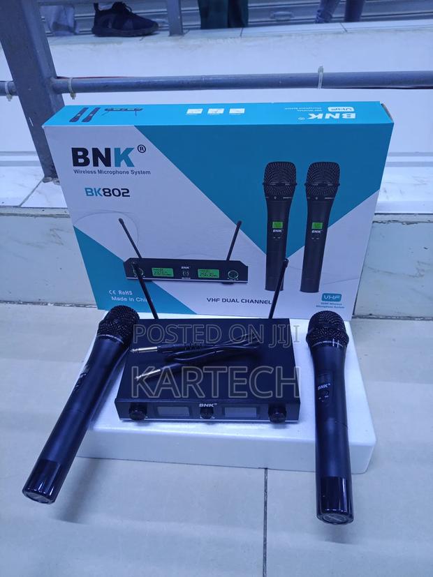 BNK Bk802 Wireless Microphone System VHF Wireless Microphone