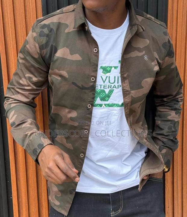 Unisex Casual Combat Shirts - main view