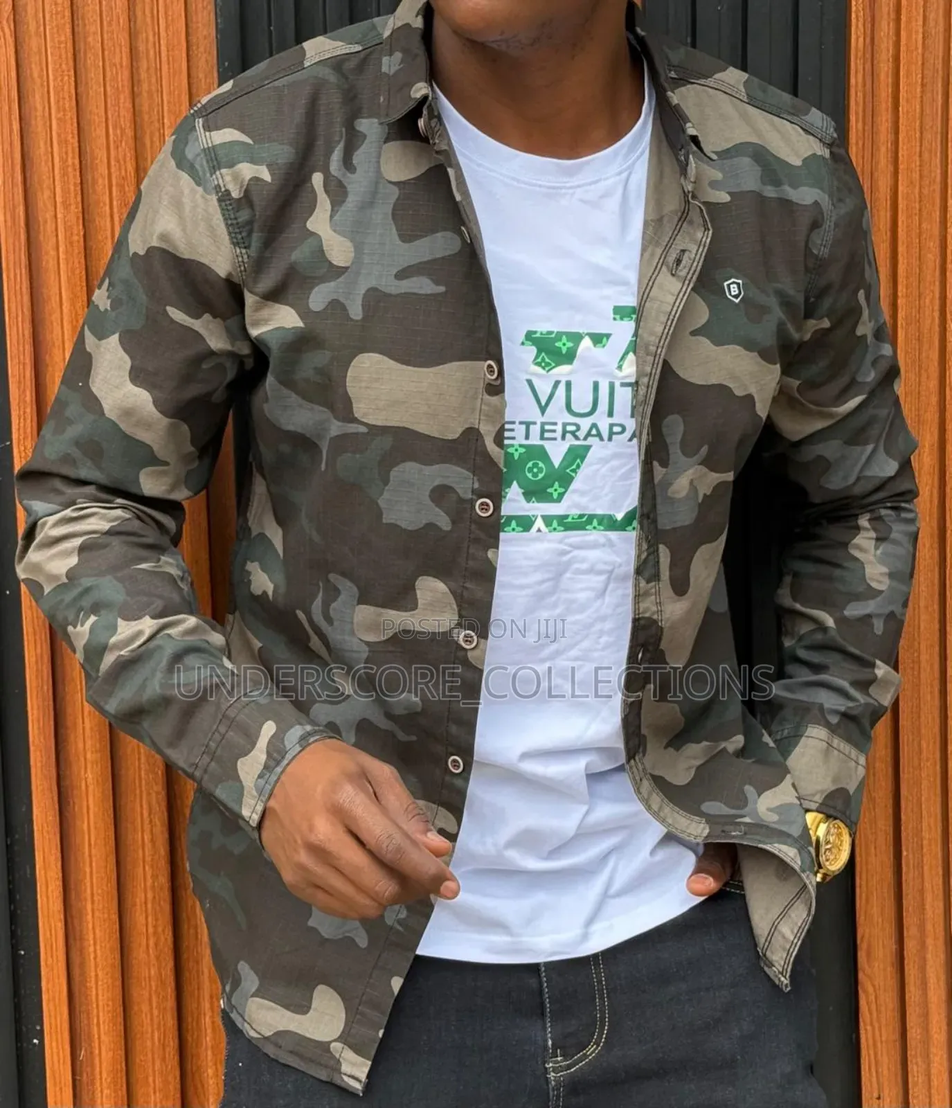 Unisex Casual Combat Shirts