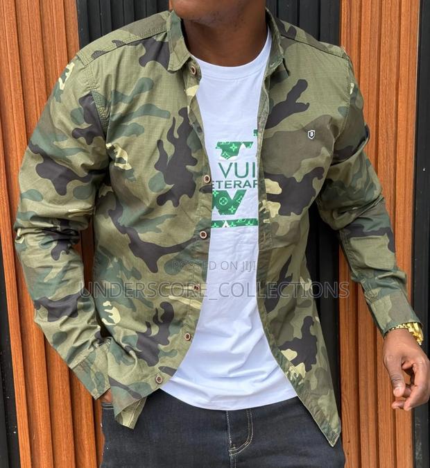 Unisex Casual Combat Shirts - thumbnail 4