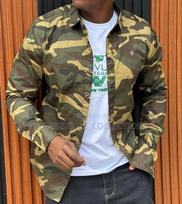 Unisex Casual Combat Shirts - thumbnail 6