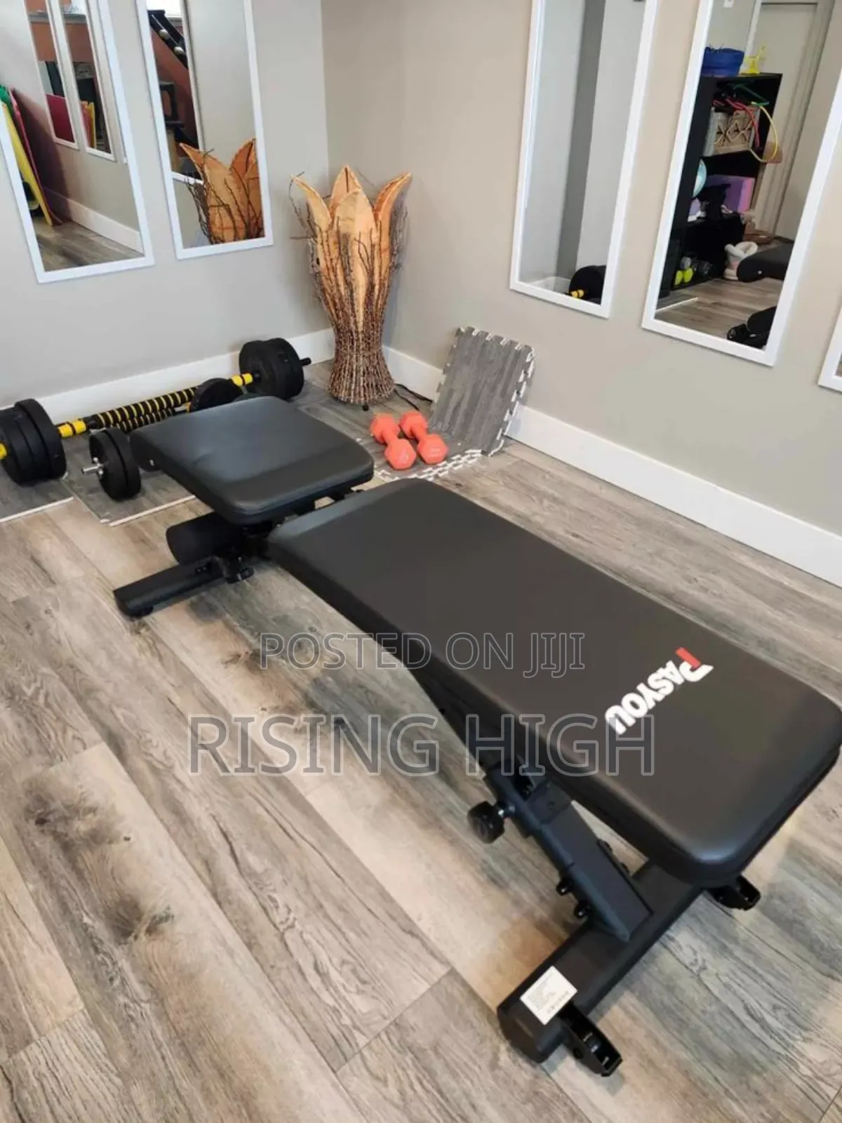 Portable Mini Bench – Adjustable Height