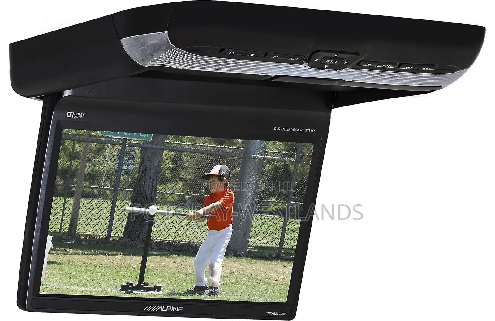 Alpine PKG-Rse3dvd 10.2" Overhead Video Monitor +Dvd Player