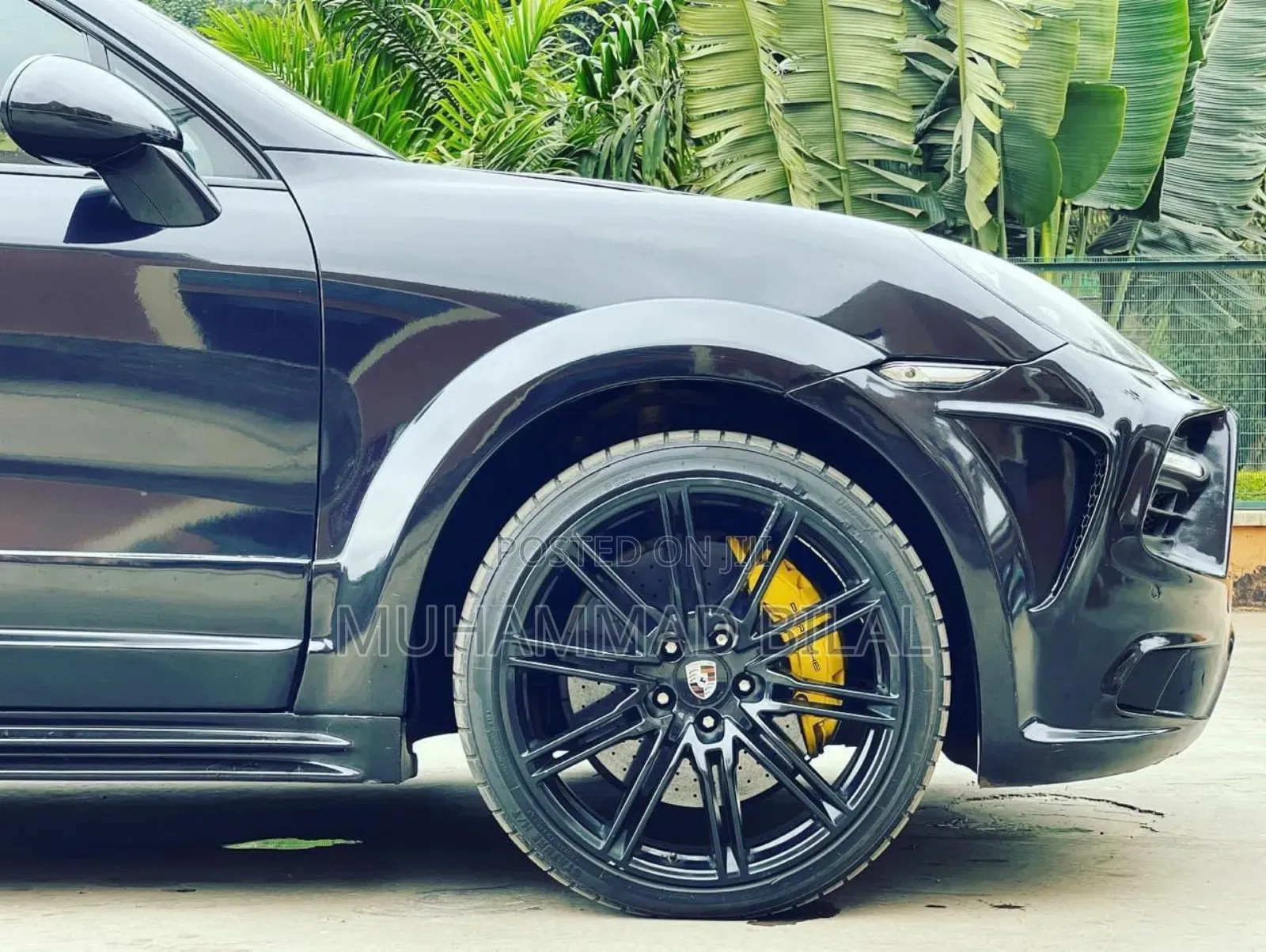 Porsche Cayenne Turbo 2011 Black