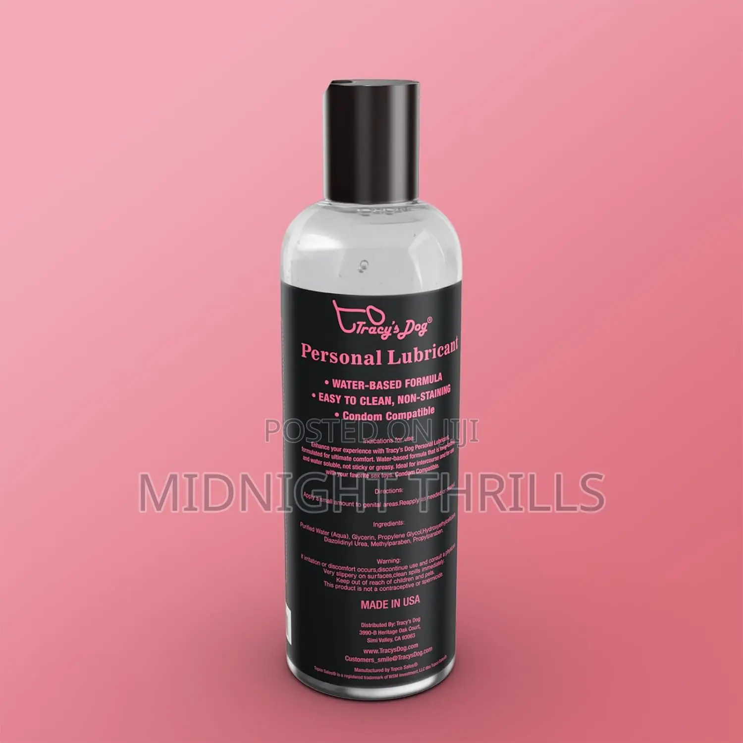 Tracy's Dog Lubricant.