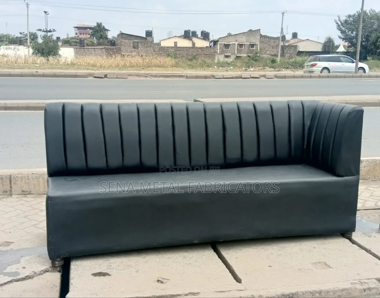 Corner Restaurant Couch.