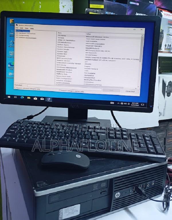 Desktop Computer HP EliteDesk 800 4GB Intel Core i5 HDD+SSD 500GB - main view