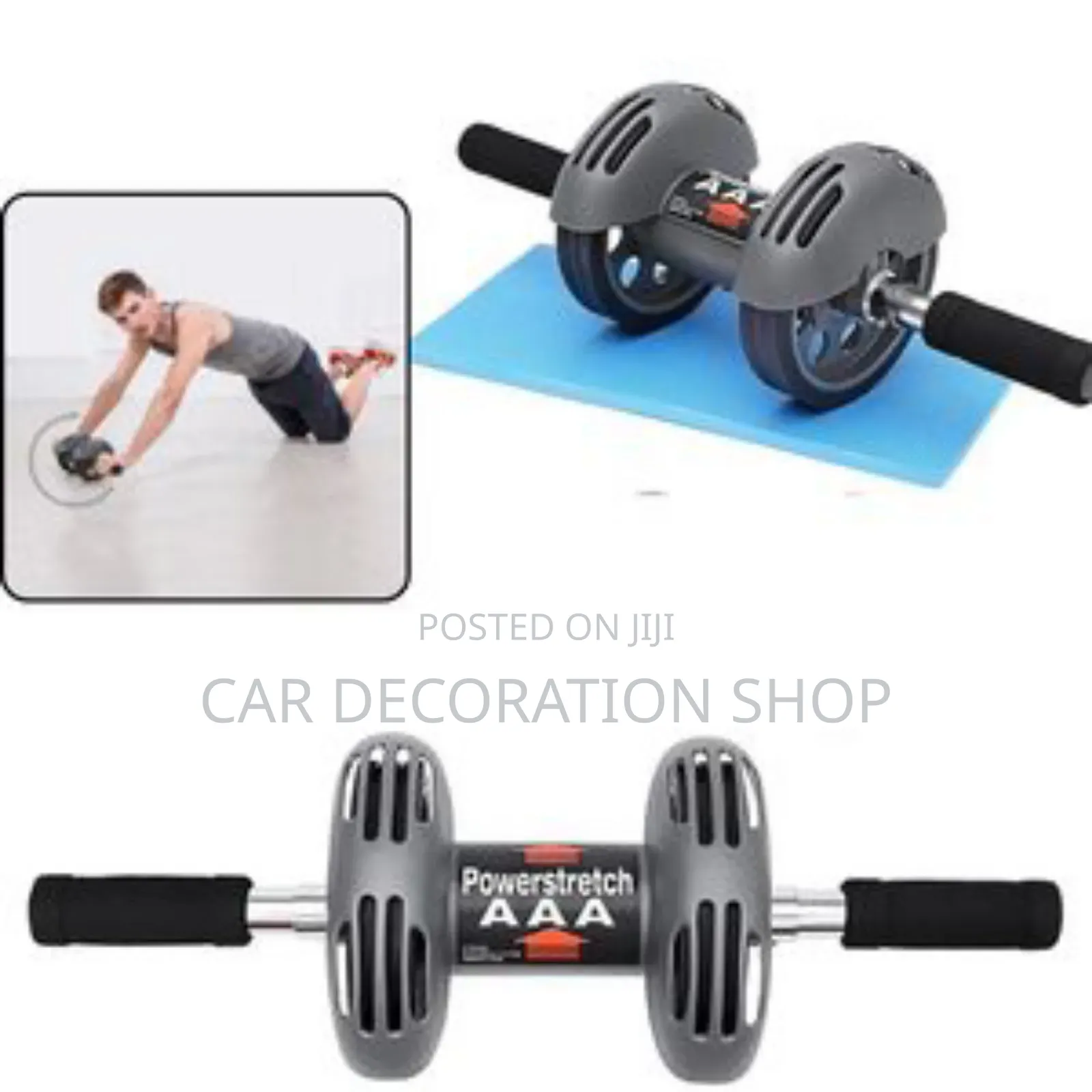 Power Stretch Wheel Stretch Roller for Flat Tummy