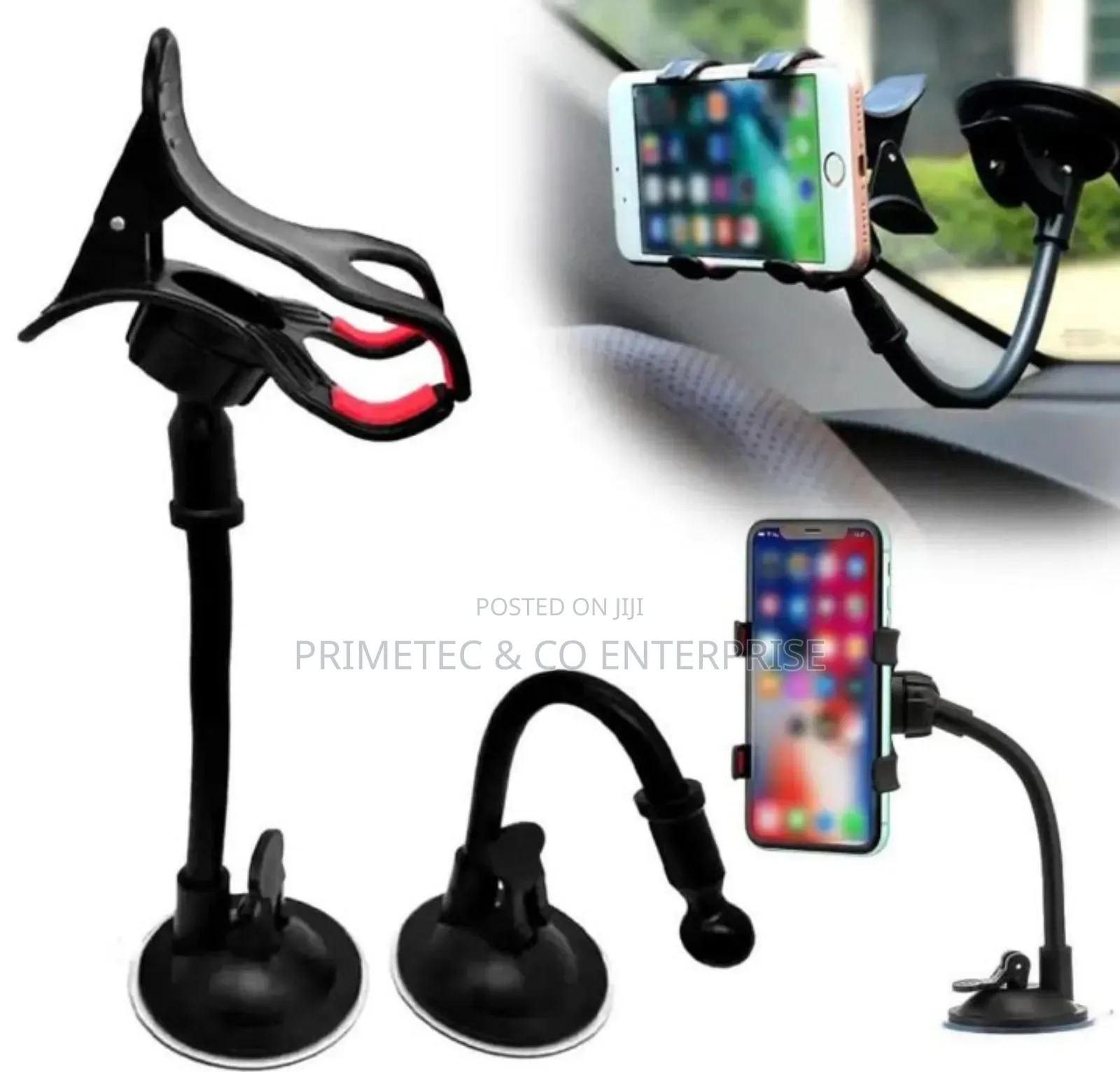 360° Rotating Suction Car Phone Holder