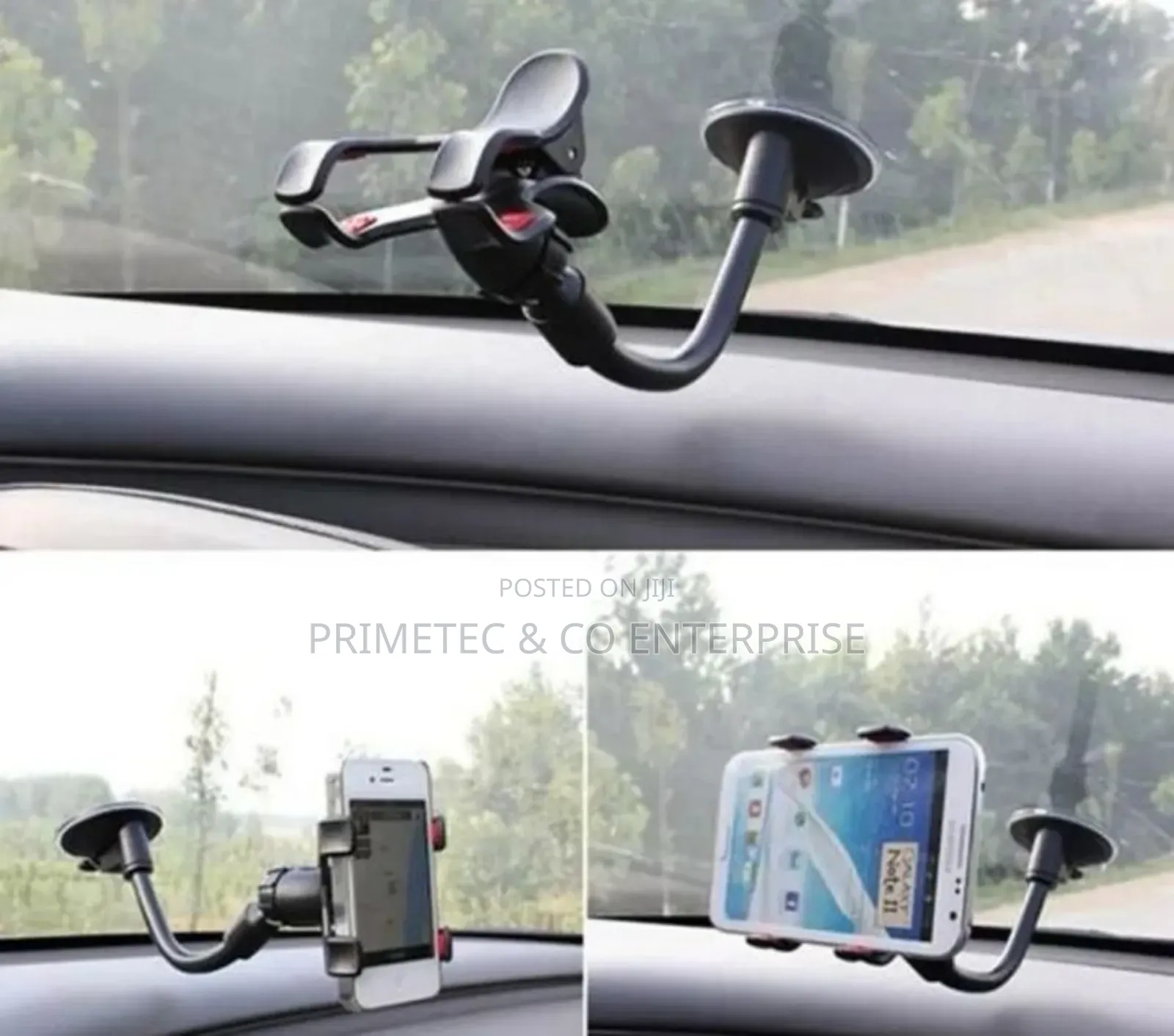 360° Rotating Suction Car Phone Holder