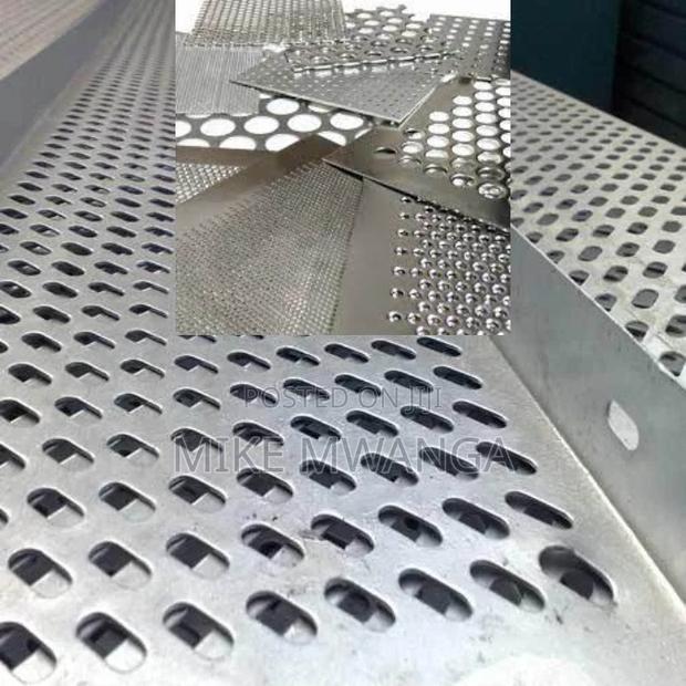 Premium 4ft X 8ft Perforated Steel Sheets