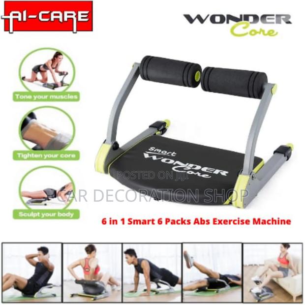 Double Power Smart Wonder Core Fitness Sit Up Machine