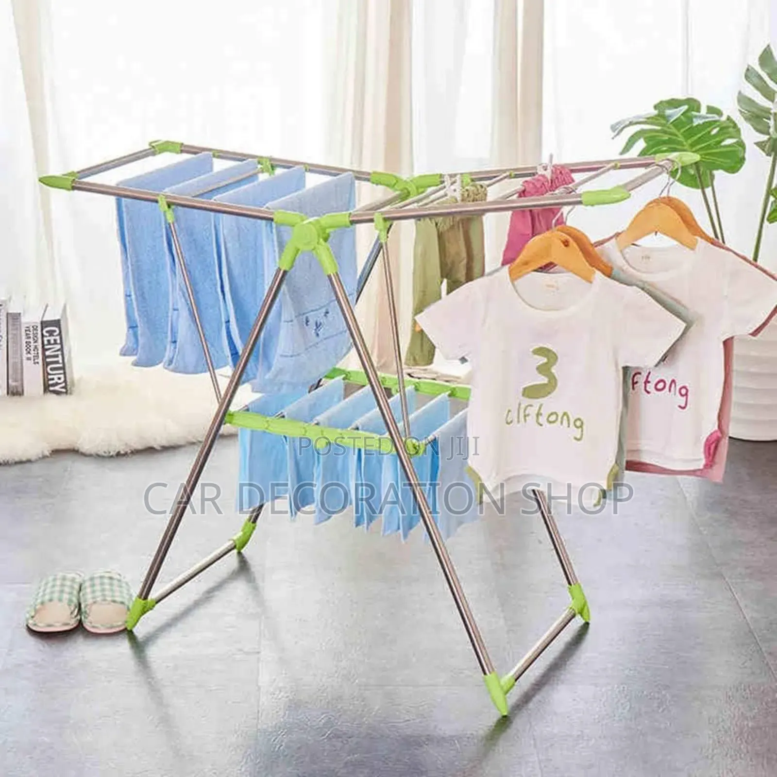 Foldable Baby Clothes Drying Rack 3layer