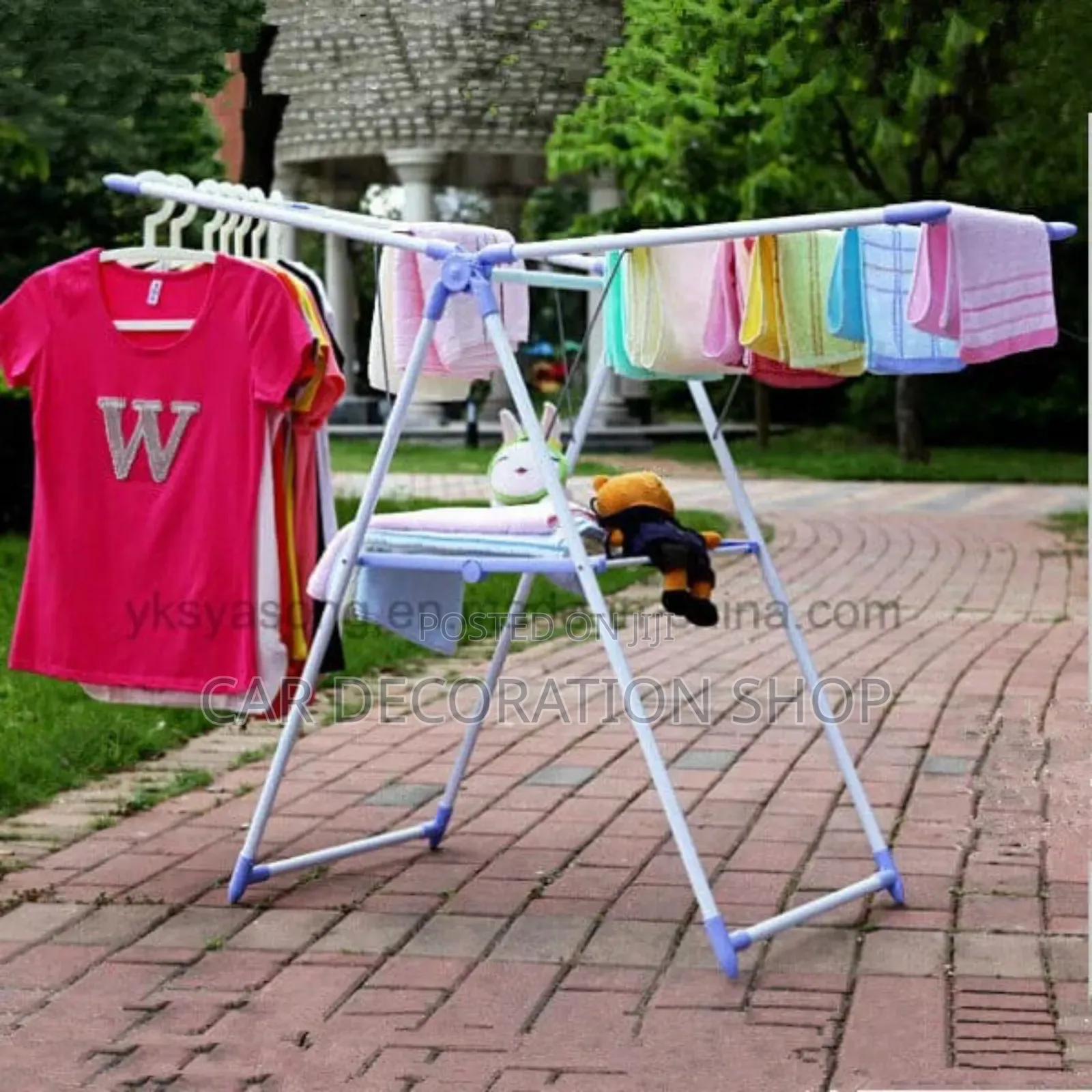 Adjustable Drying Rack With Stand Space