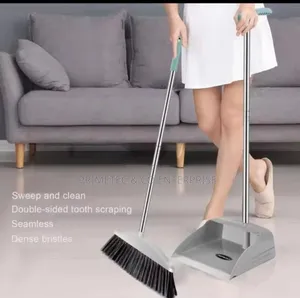 2 in 1 Flexible Broom and Dustpan