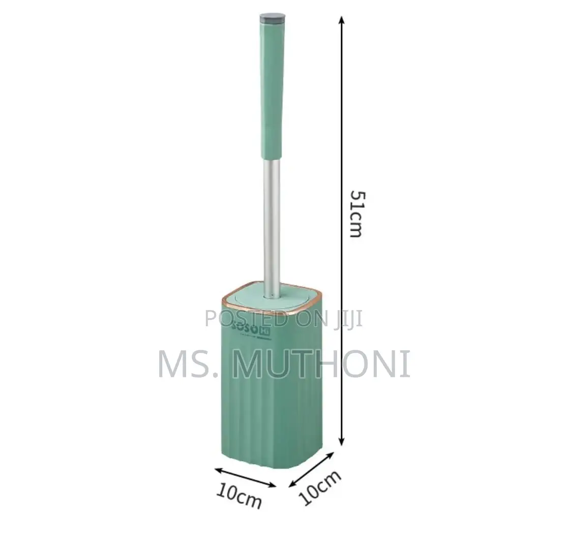 Wall Mounted High Quality Toilet Cleaning Brush Set W/Holder