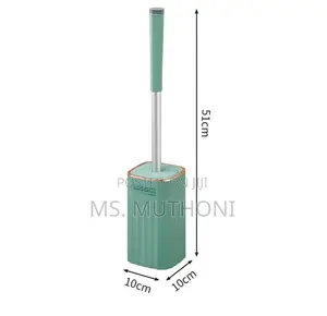 Wall Mounted High Quality Toilet Cleaning Brush Set W/Holder