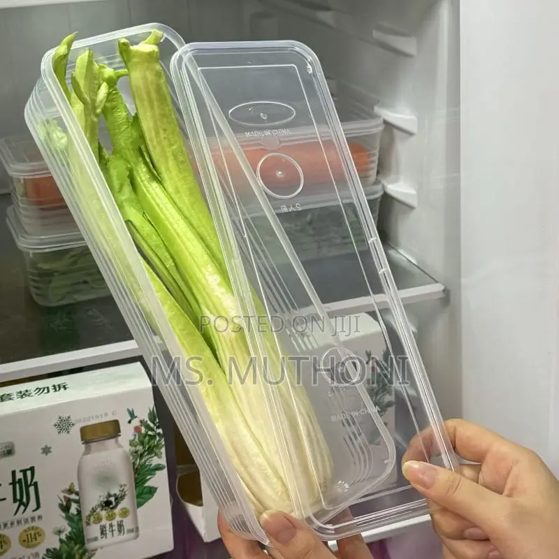 (2pcs ) Refrigerator Fresh Keeping Crisper Organizer W/Lid*