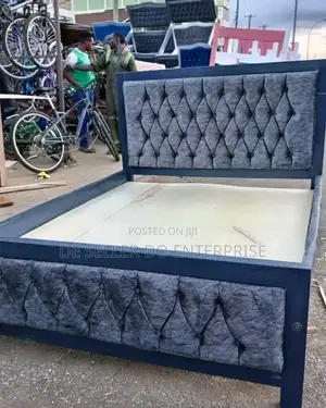 Bed Grey Colour Mocket 5*6