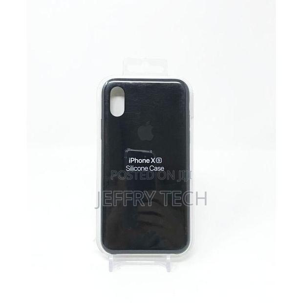 Silicon Silicone Case With Soft Touch for iPhone X/Xs - main view