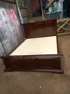 Bed 5x6 Stain Furnish Bed