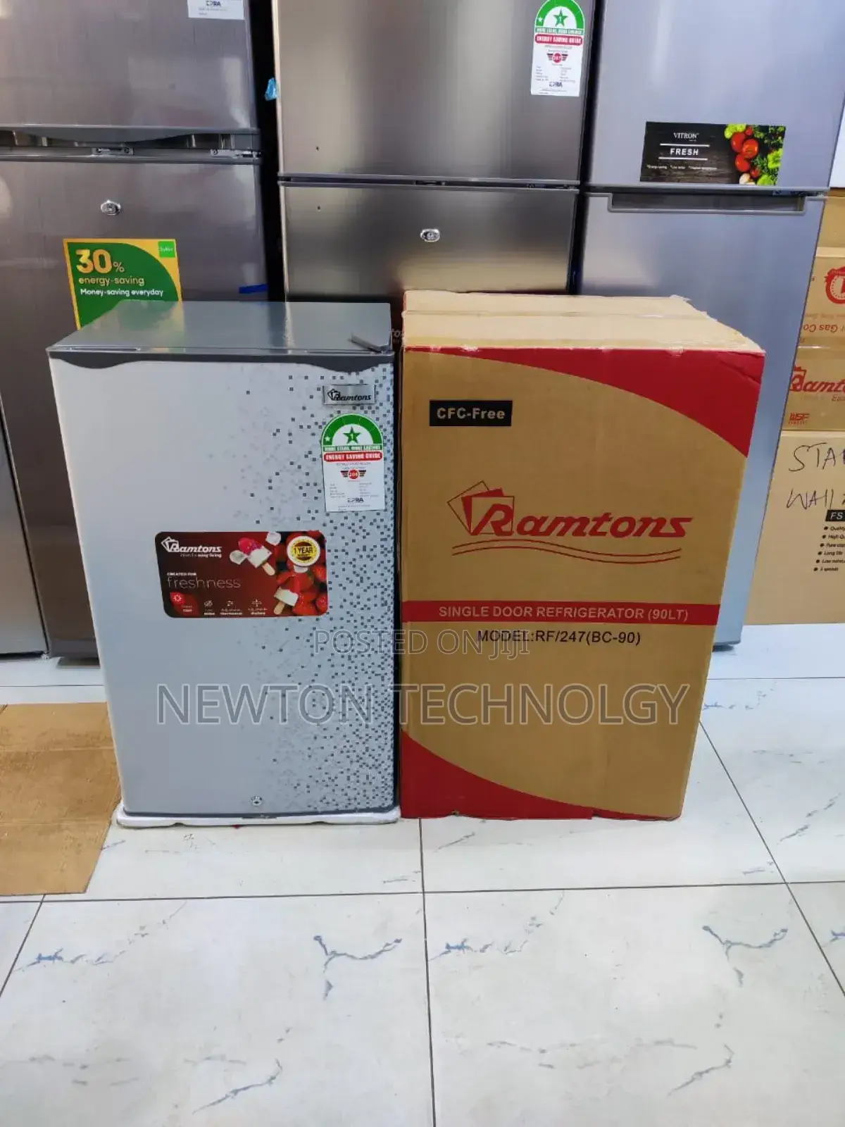 *Ramtons Fridge 90l Single Door