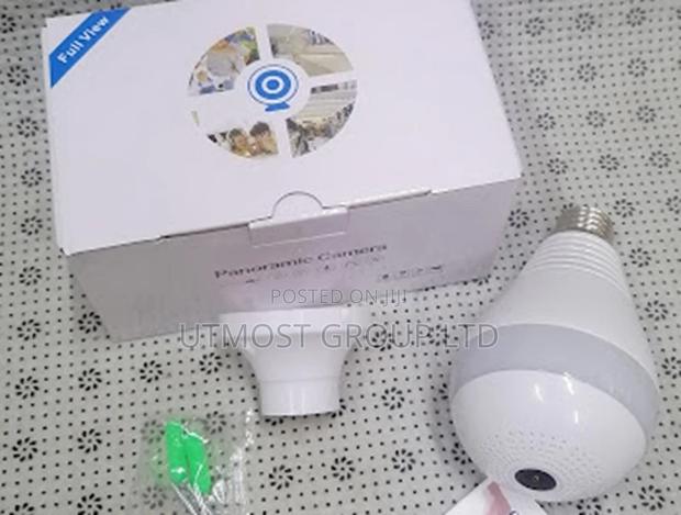 Panorama Full Hd Wifi /Nanny Camera Bulb .