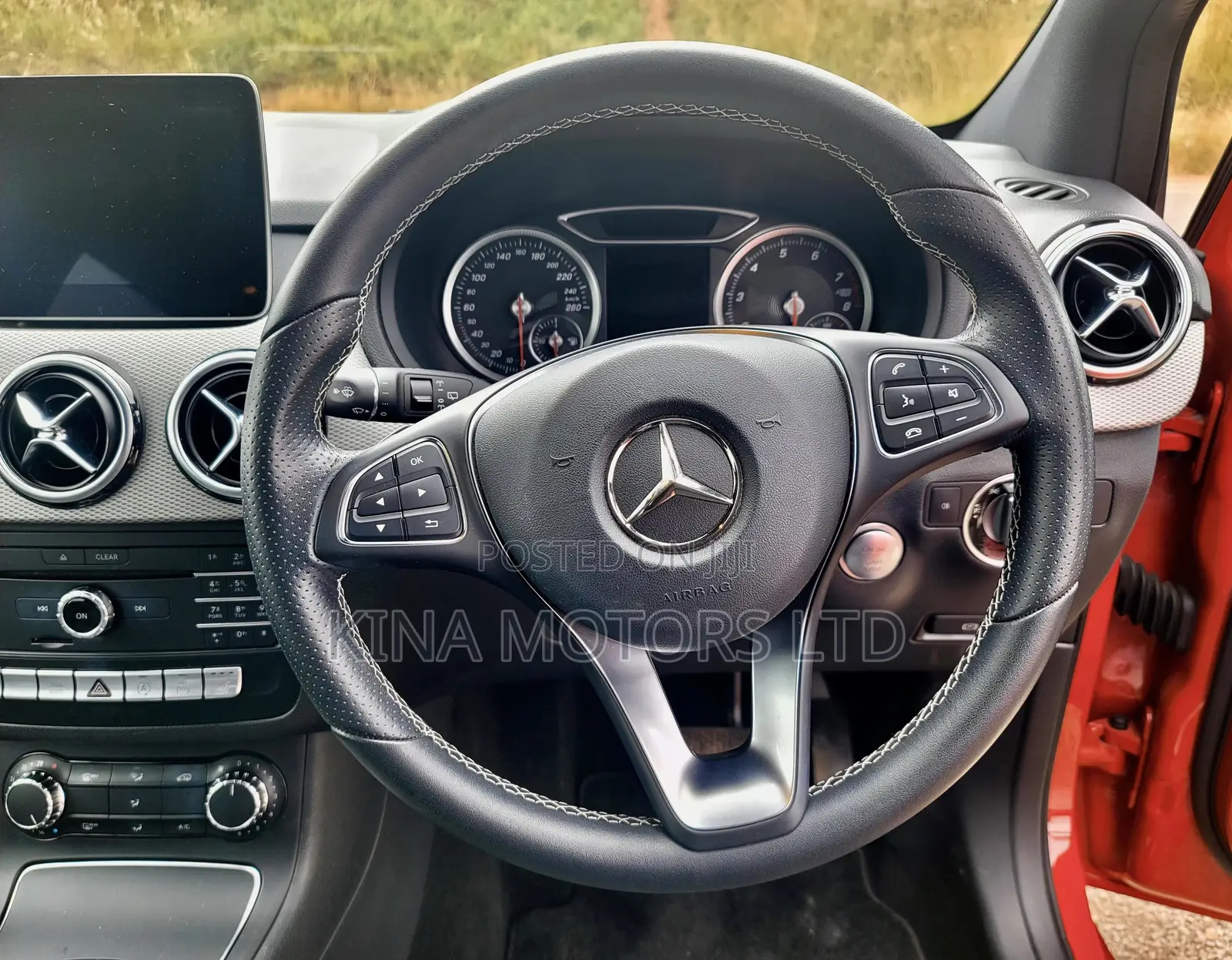 Mercedes-Benz B-Class B180 Petrol 2018 Red