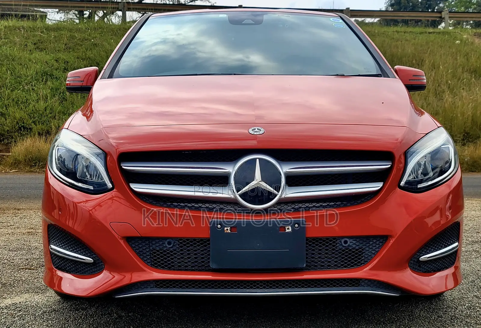 Mercedes-Benz B-Class B180 Petrol 2018 Red