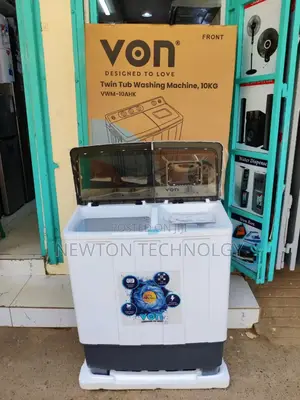 *Von 10kg Washing Machine, Twin Tub