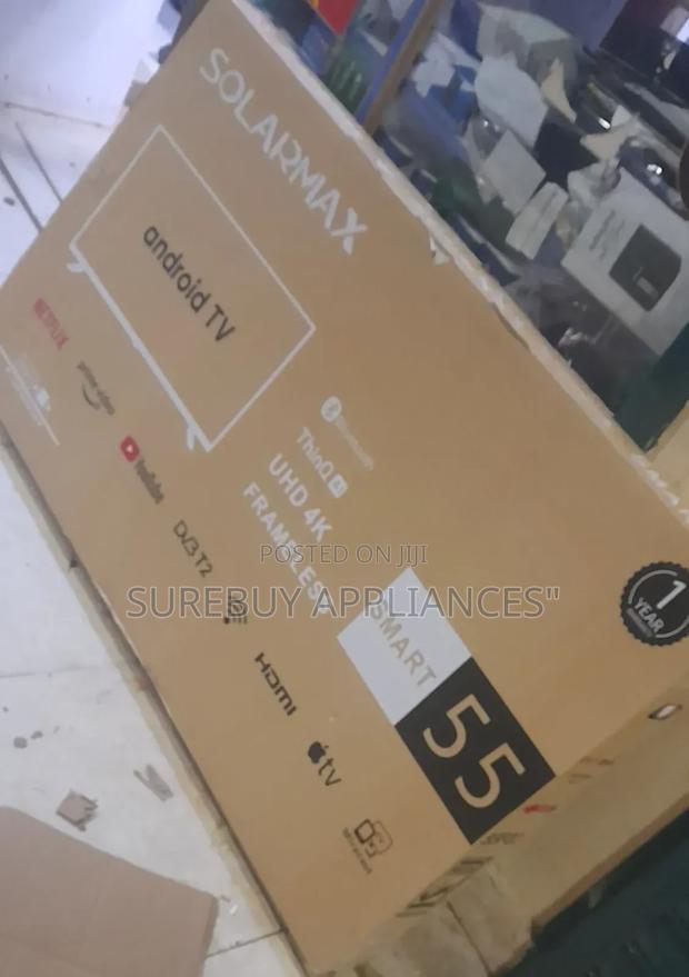 Solarmax 55" Smart Android Digital Television - main view