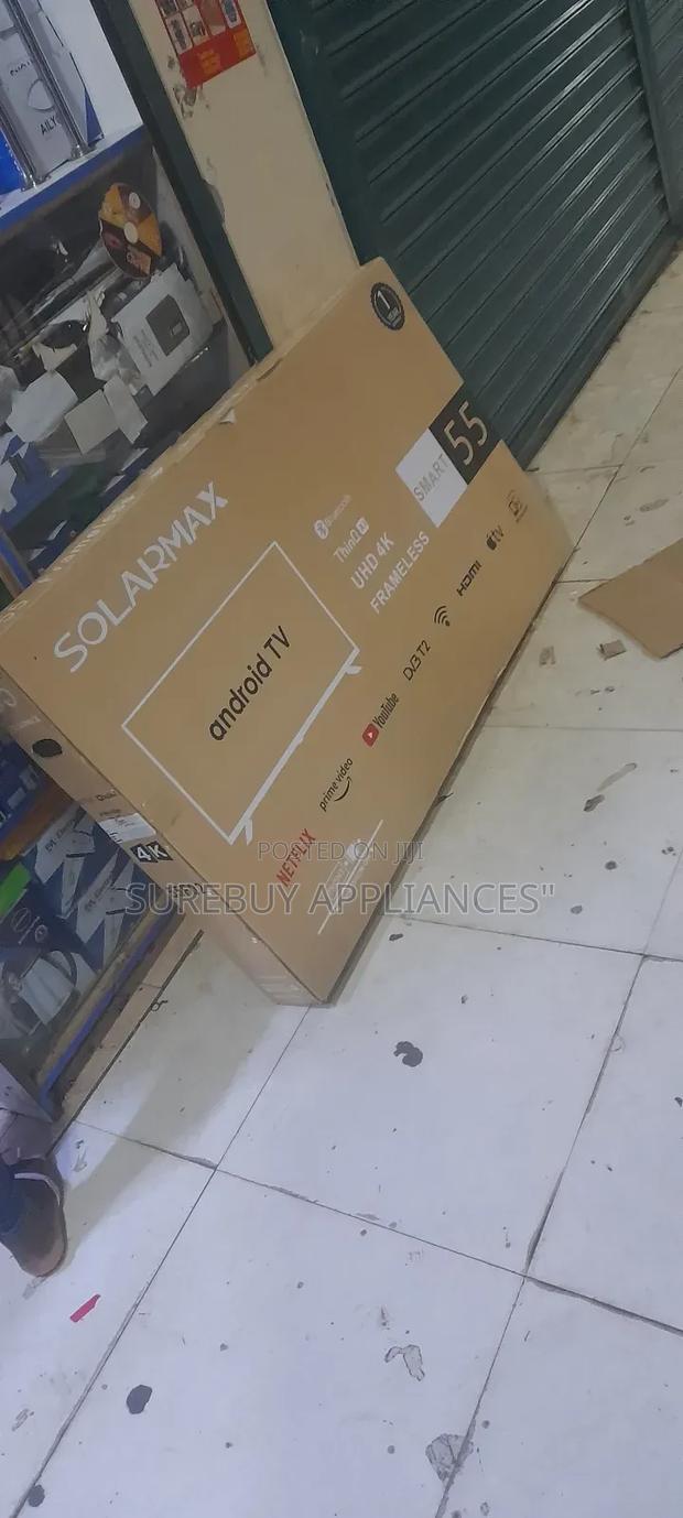 Solarmax 55" Smart Android Digital Tv :Netflix-Showmax - main view