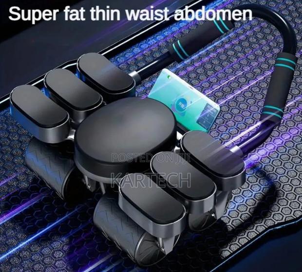 Automatic Rebound Abdominal Fitness Wheel / Roller