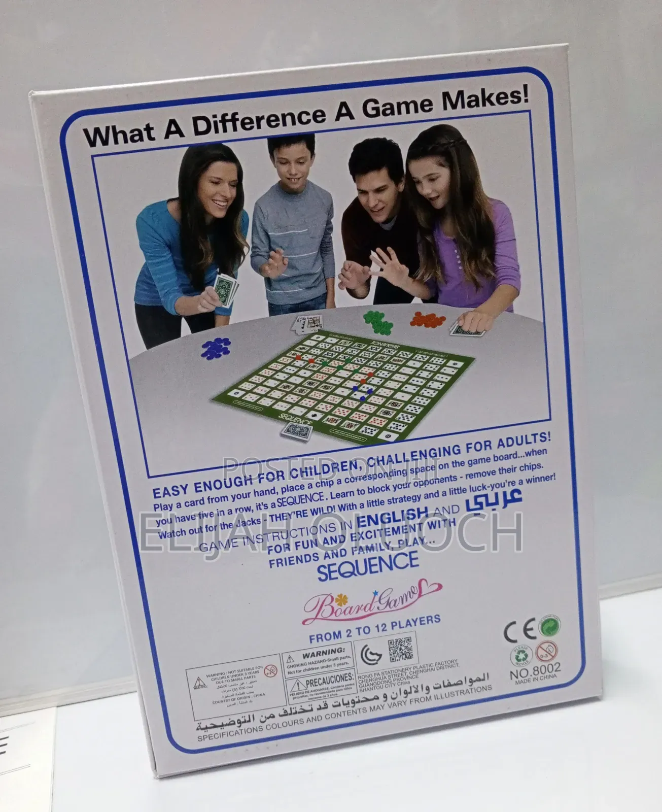 Sequence Board Game