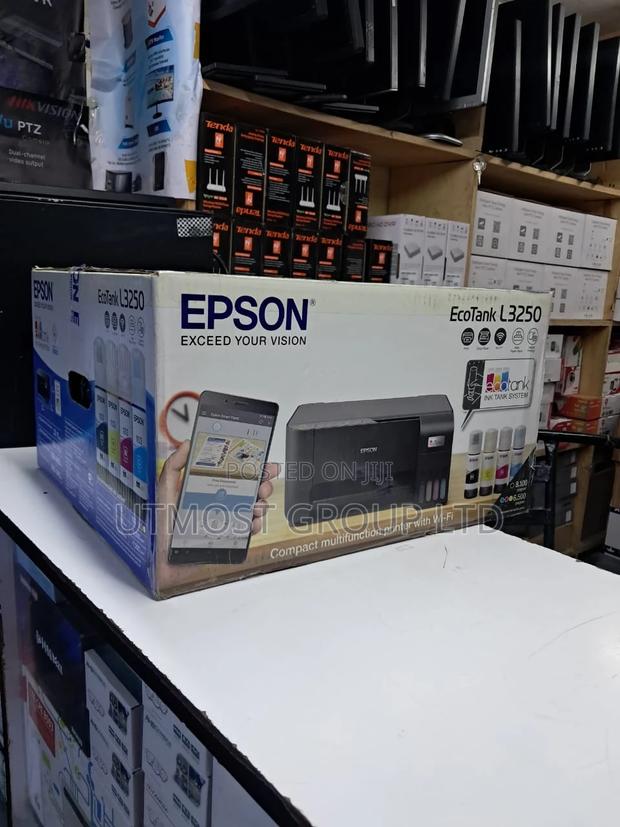 Epson Ecotank L3250 A4 Wi‐Fi All‐In‐One Ink Tank Printer
