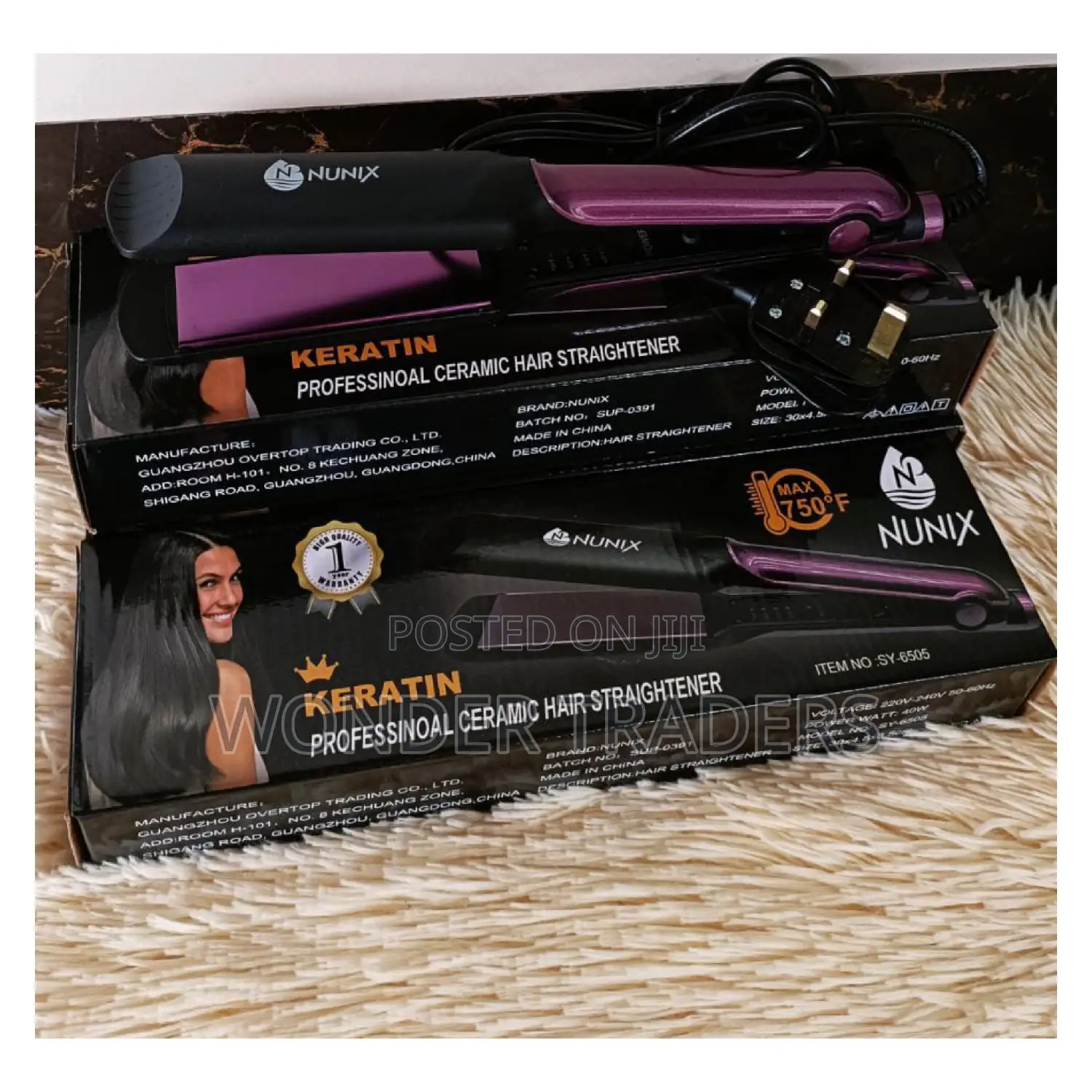 *Nunix Professional Ceramic Hair Straightener*