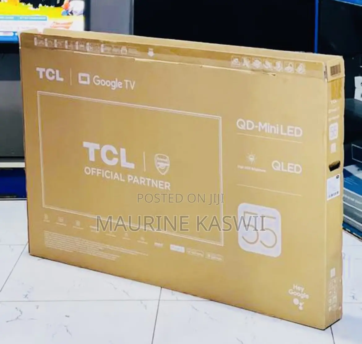 TCL Qd- Miniled 55” Qled TV(2025) 55c6k