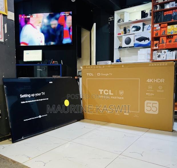 TCL 55 Inch Google Tv 55v6c Frameless Bluetooth - thumbnail 2