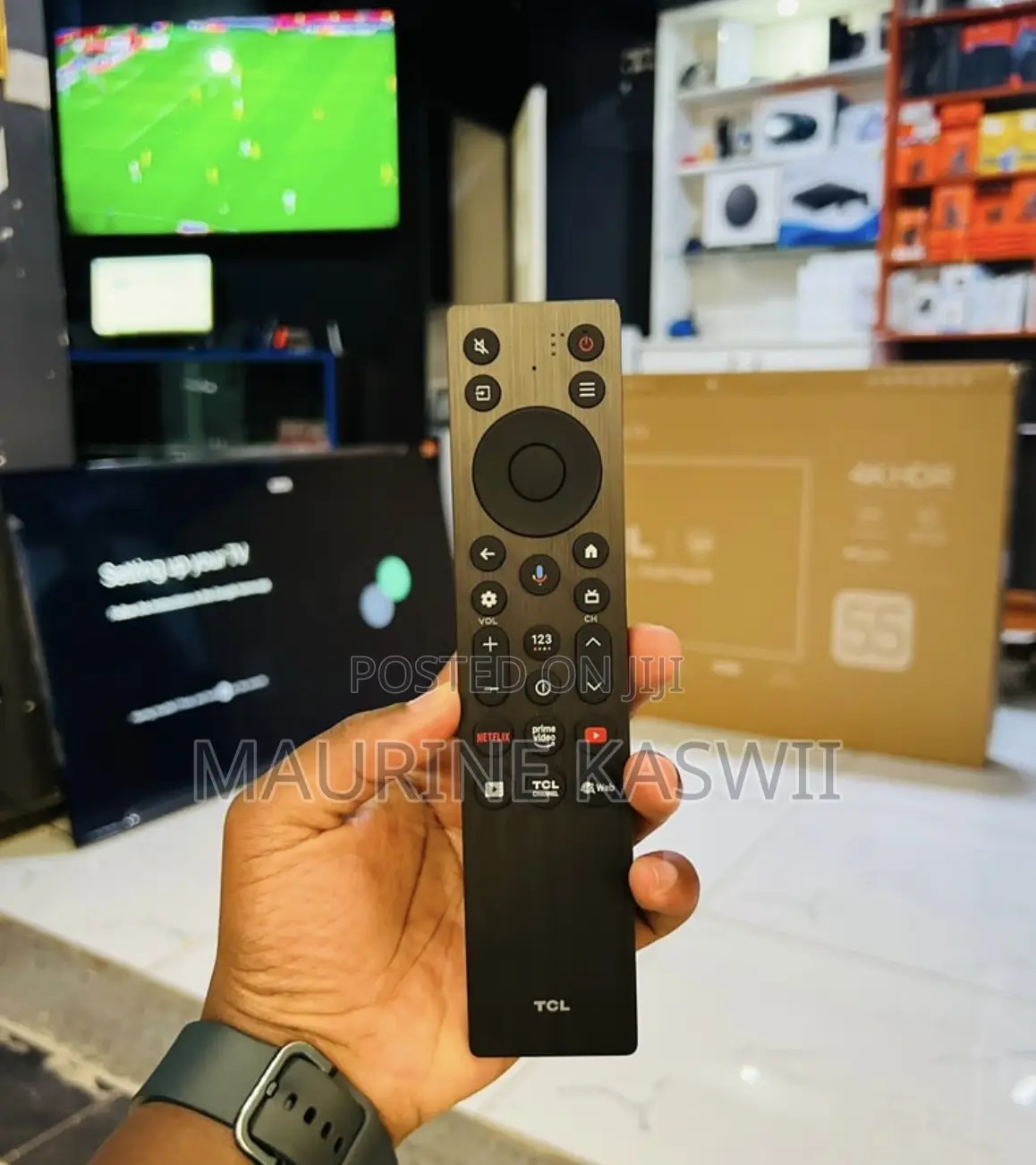 TCL 55 Inch Google Tv 55v6c Frameless Bluetooth