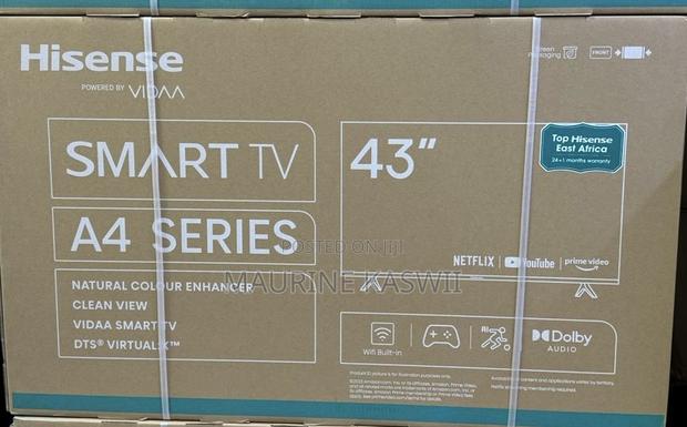Hisense 43” Inch Smart Tv ,43 A4 Series (Powered by Vida - thumbnail 3