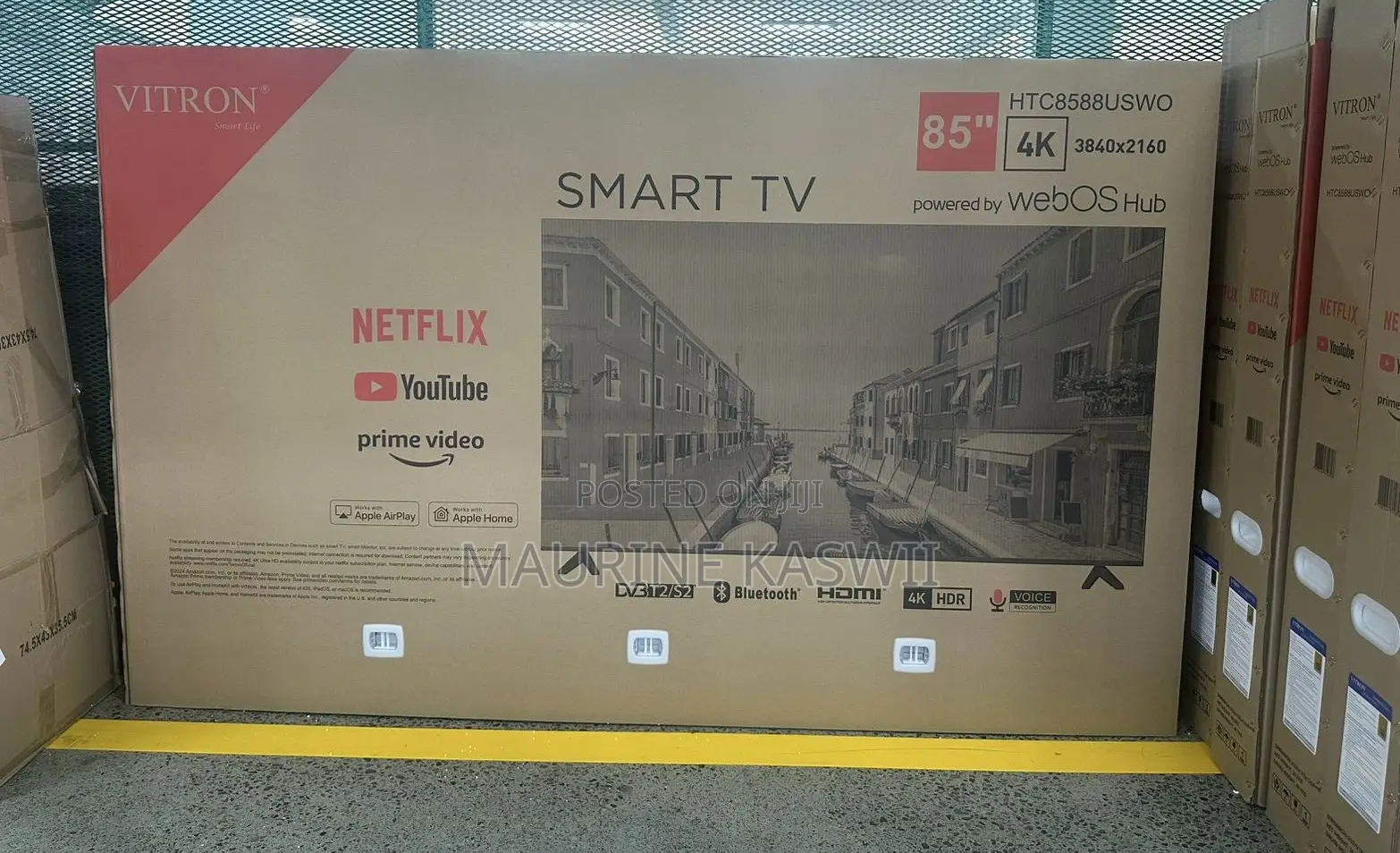 Vitron 85 Inch Smart Webos Tv Htc8588uswo HDR Bluetooth