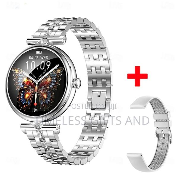 Ak73 Silver Ladies Smart Watch