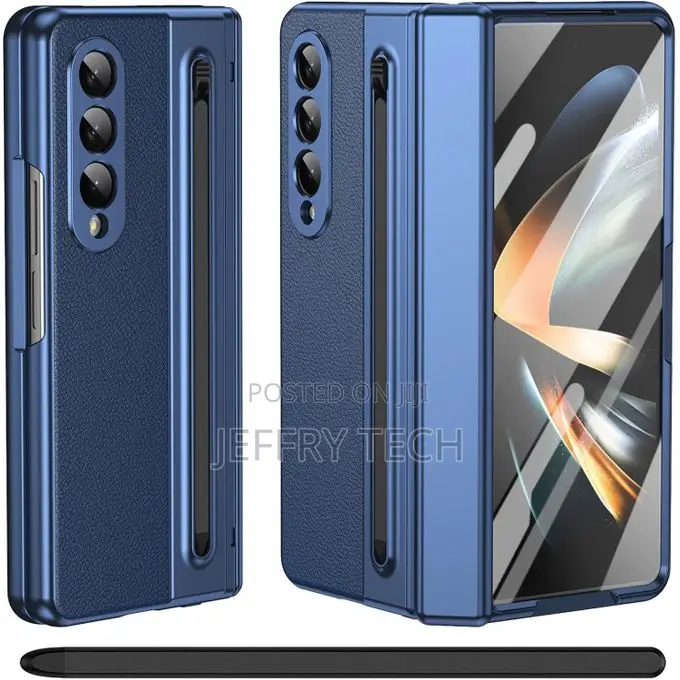 Foldino Leather Case Samsung Galaxy Fold 4 With S Pen Slot