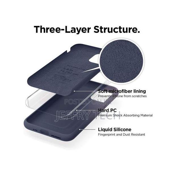 Apple iPhone 11 Pro (5.8 Inch) Silicone Case-U Good Silicone - thumbnail 3