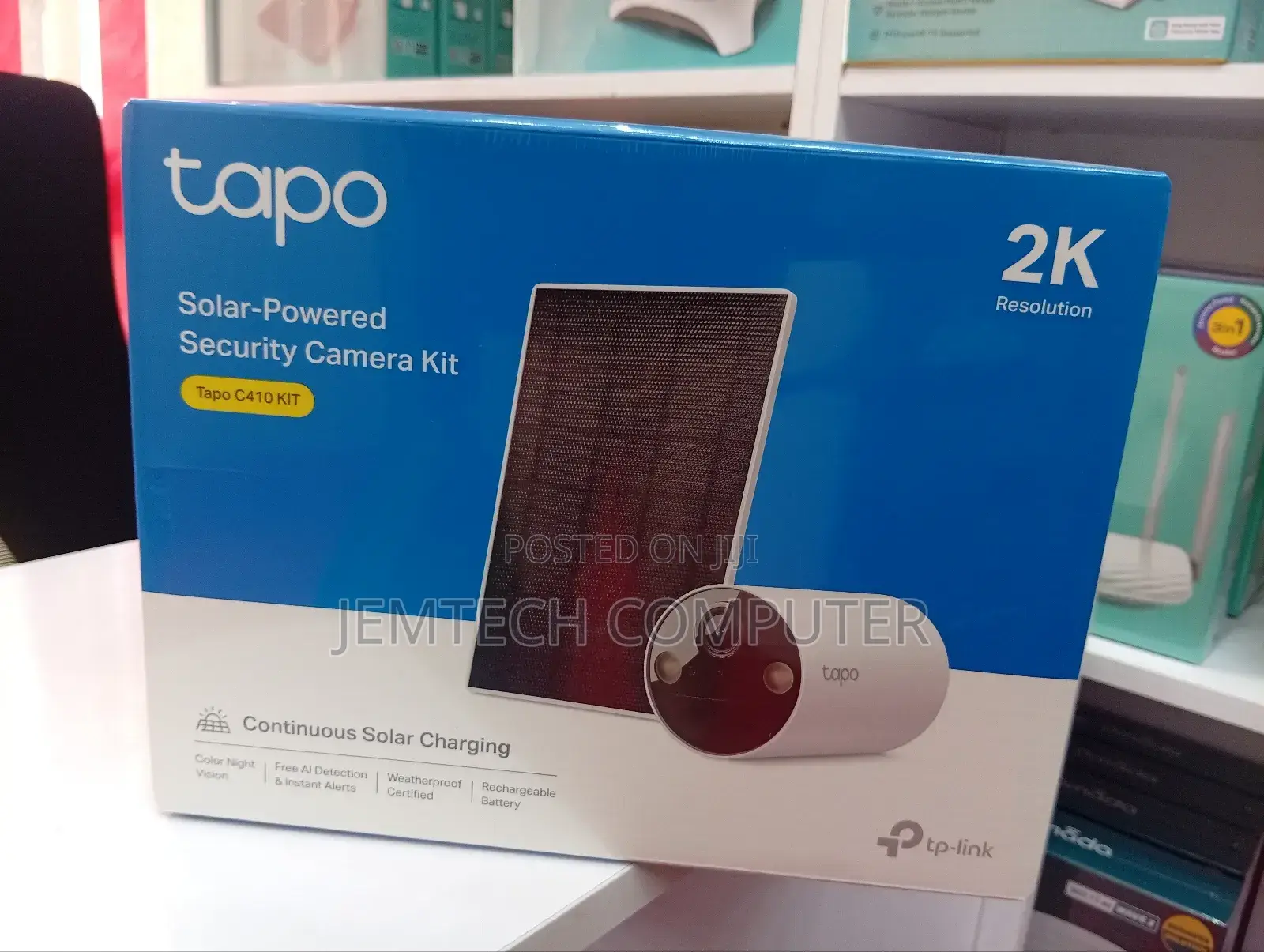 Tp-Link Tapo C410 Kit Solar Powered CCTV Camera