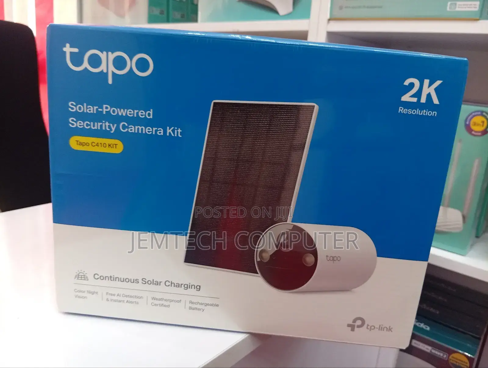 Tp-Link Tapo C410 Kit Solar Powered CCTV Camera