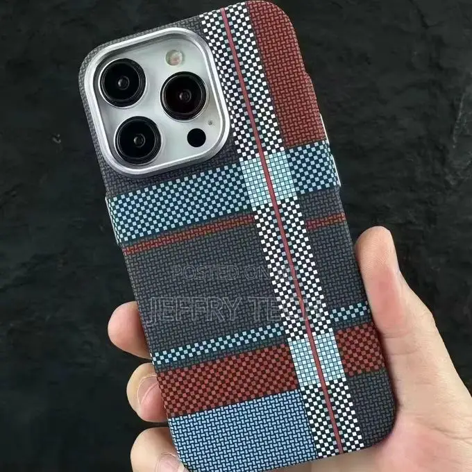 Luxo Carbon Fiber Tribal Magsafe Case for iPhone 14 Pro Max