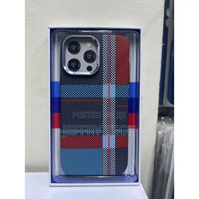 Luxo Carbon Fiber Tribal Magsafe Case for iPhone 14 Pro Max