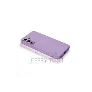 Samsung A15 Original Silicone Back Case (Purple) - thumbnail 2